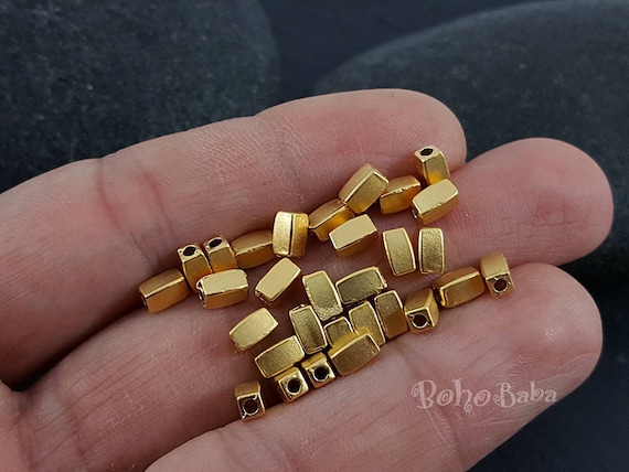 Gold spacer best sale beads