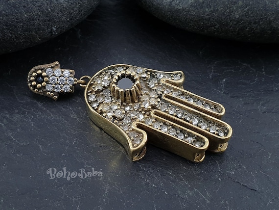 Bronze Hamsa Pendant Bronze Hamsa Pendant