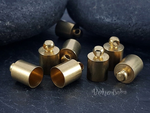 Ribbon End - 6x7mm 10pc Ribbon End - 6x7mm 10pc