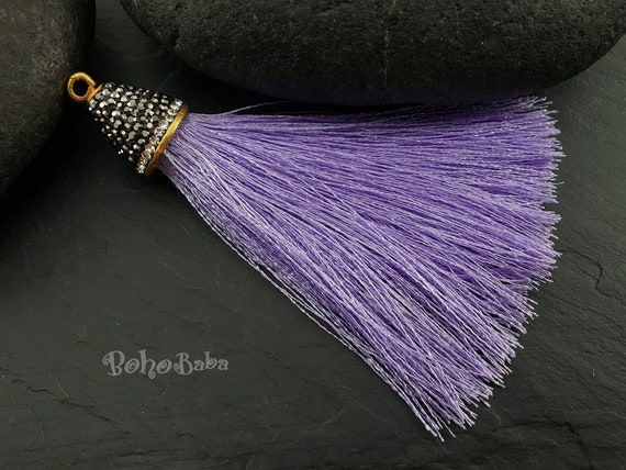 Etsy shop tassel necklace