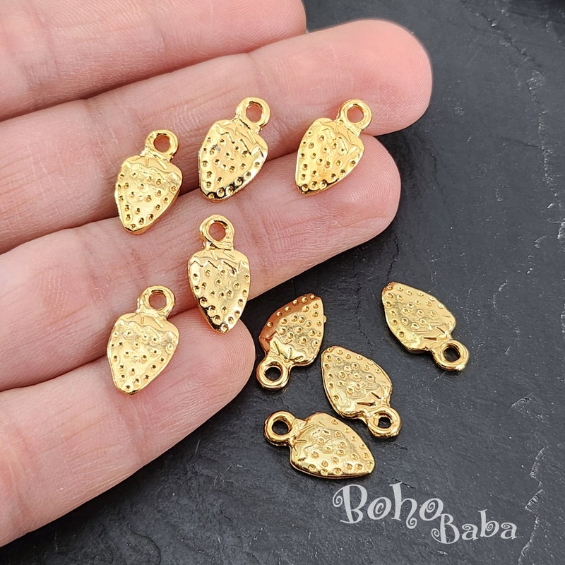 Gold Strawberry - Etsy