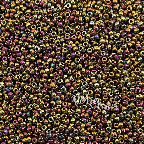 15-462, Miyuki 8.2g Metallic Gold Iris 15-462, Miyuki 8.2g Metallic Gold Iris