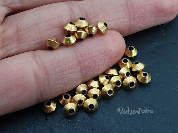 Raw and Plated Brass Beads