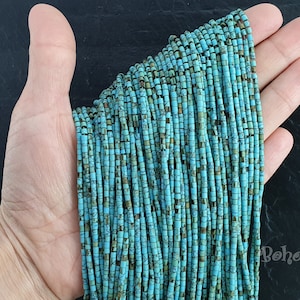 Afghan Beads, Turquoise Beads, Ethnic Beads, Seed Bead, Tube Beads, Gemstone Beads, Tribal Beads, Heishi Beads, Strands, Semiprecious Beads