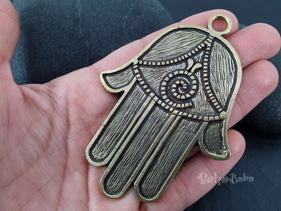 Bronze Hamsa Pendant Bronze Hamsa Pendant
