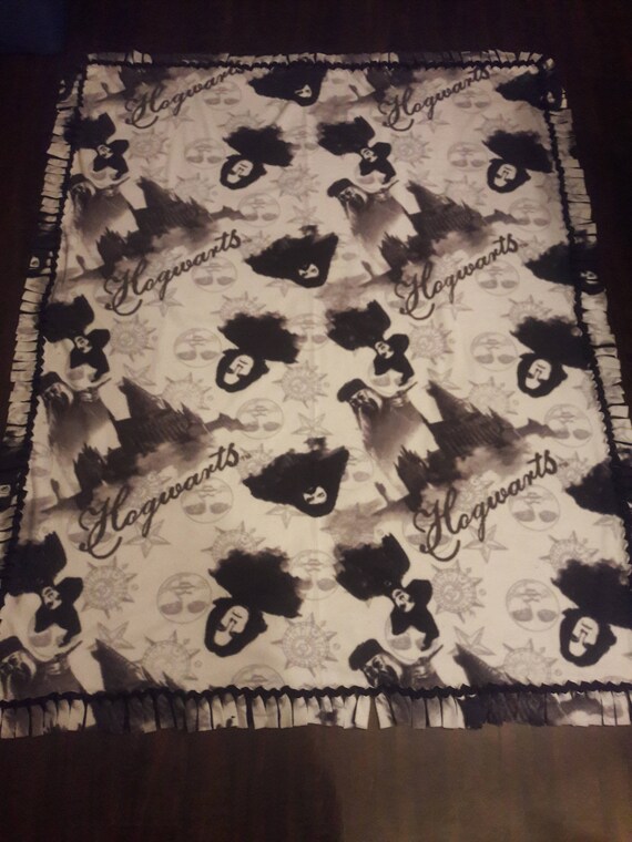 harry potter no sew fleece