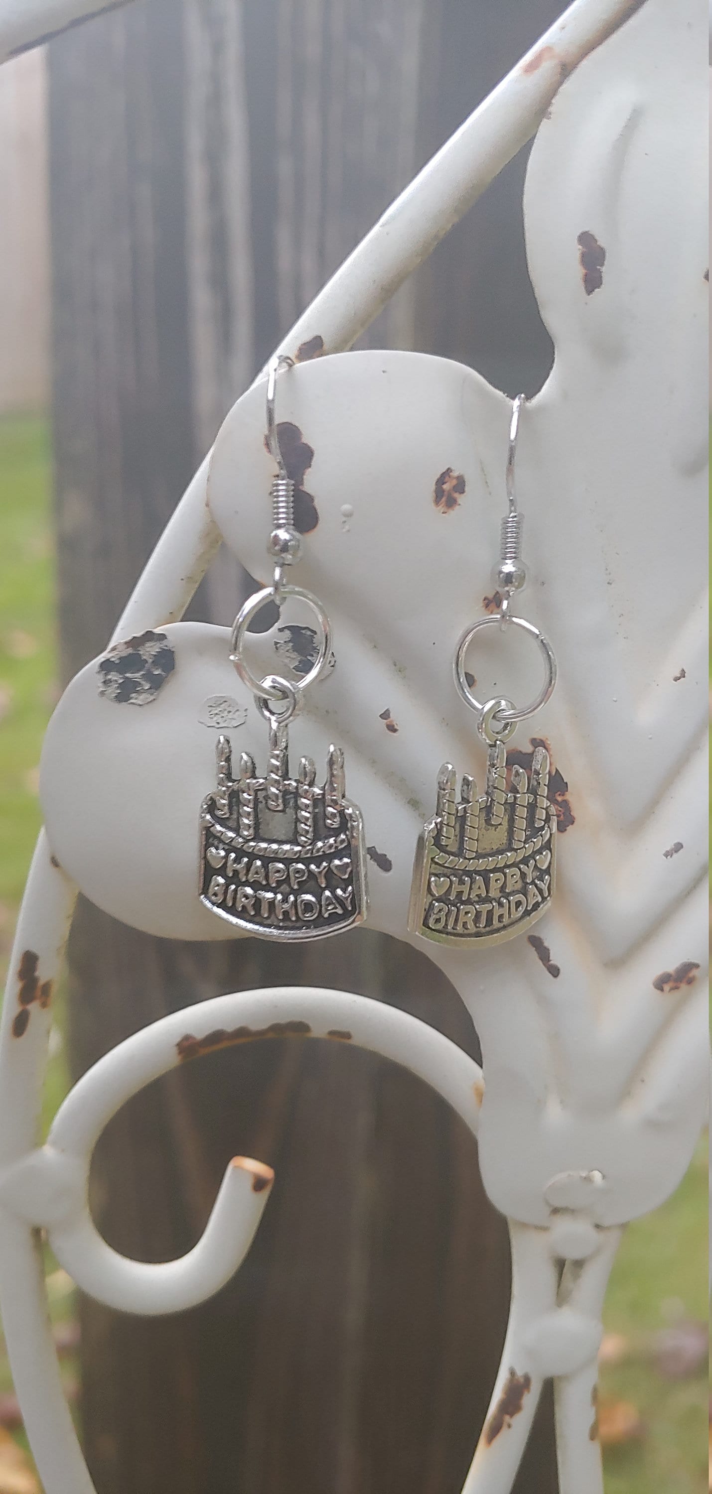 birthday beaded earrings