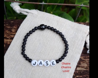 Bracciale per ragazzo, braccialetto per bambini, braccialetto per ragazzi, braccialetto con nome, braccialetto per bambini, braccialetto per bambini