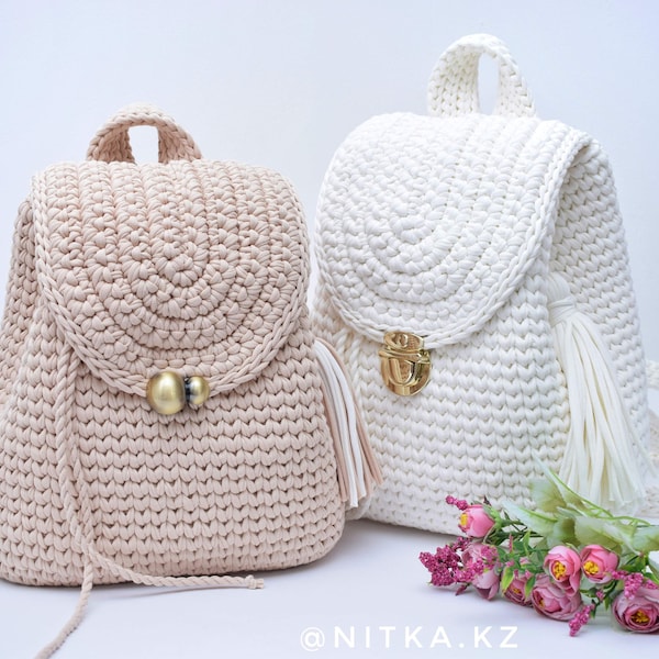 Tutoriel vidéo Sac à dos classique au crochet