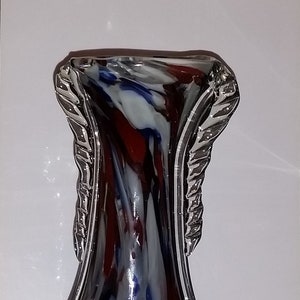 Murano 1960s decretive glass vase