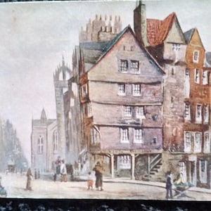 Maison de victorienne de cartes postales « collectionneurs » John Knox