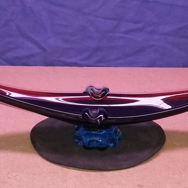 Vintage Murano Glass Gondolier Ashtray