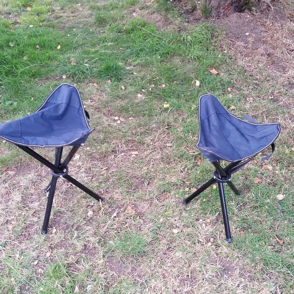 Three Legged Camp Stool Etsy