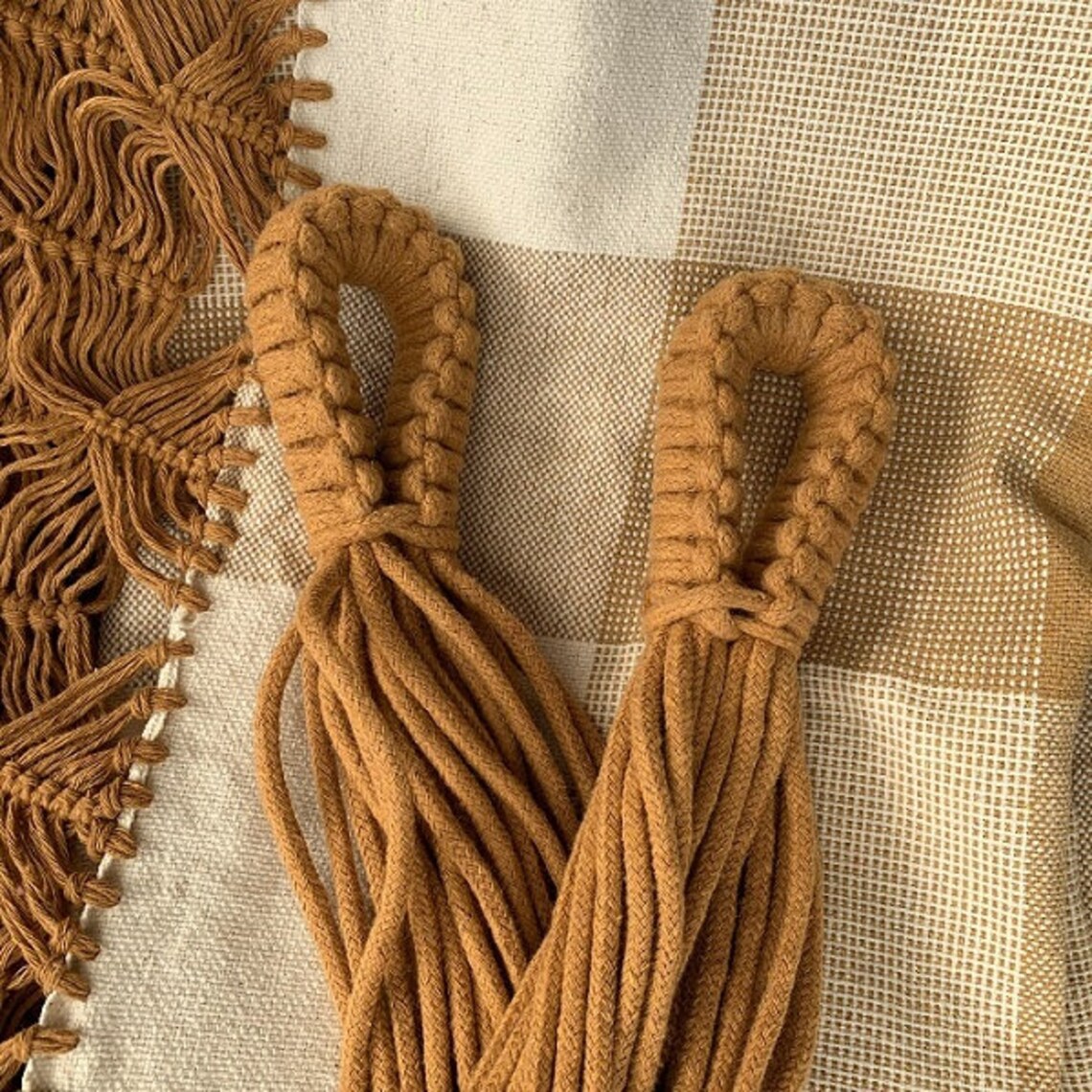 Hammock Cotton Plaid Etsy