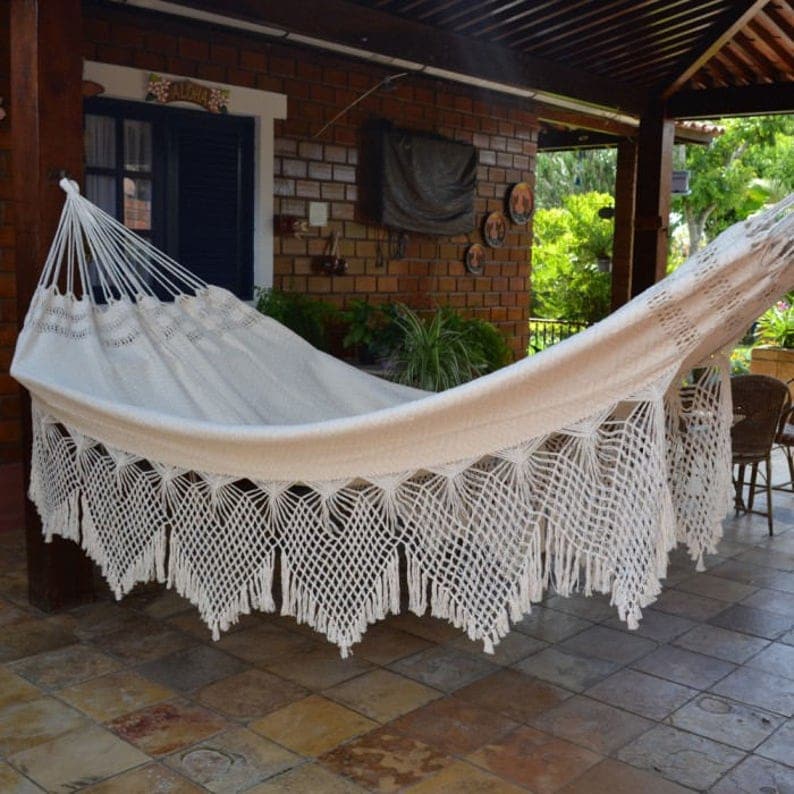 Hammock Natural Cotton Two Persons