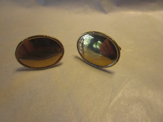 Nice 14K Yellow Gold Filled Cuff Links - image 1
