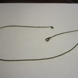 Vintage 17&quot; Steel Chain