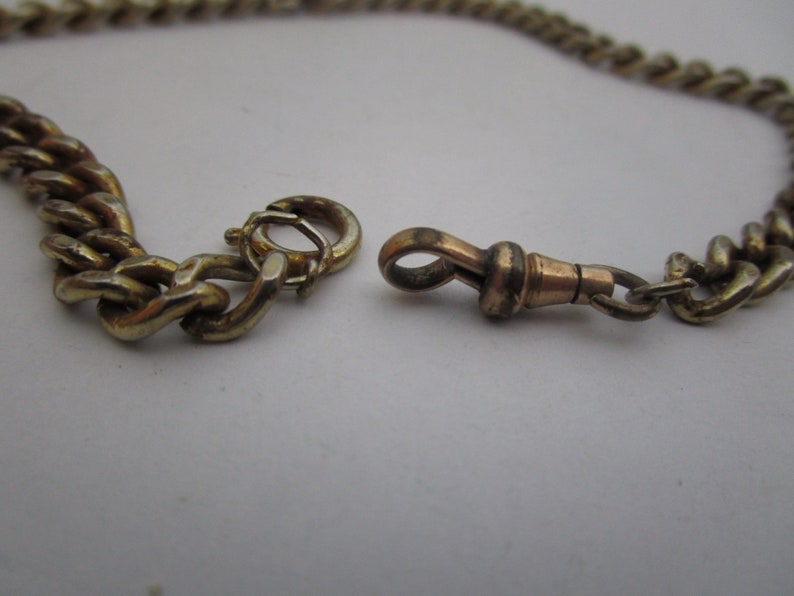 Antique Thick Heavy Pocket Watch Chain Etsy