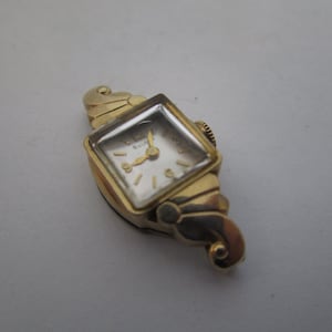 Antique 21 Jewel Bulova Ladies Wristwatch Gold Filled
