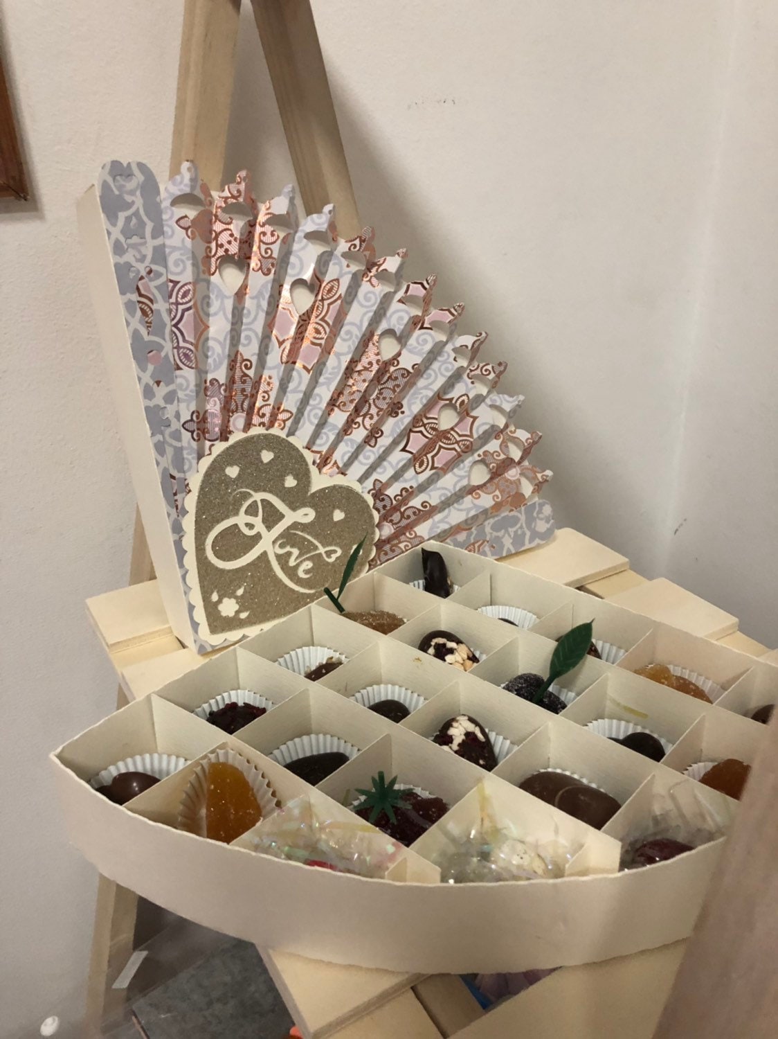 Boite de Chocolats et Pates Fruits