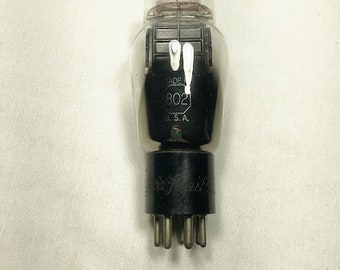 RCA 802 - DeForest Beam Tetrode Tube Made in U.S.A. Vintage Bulb