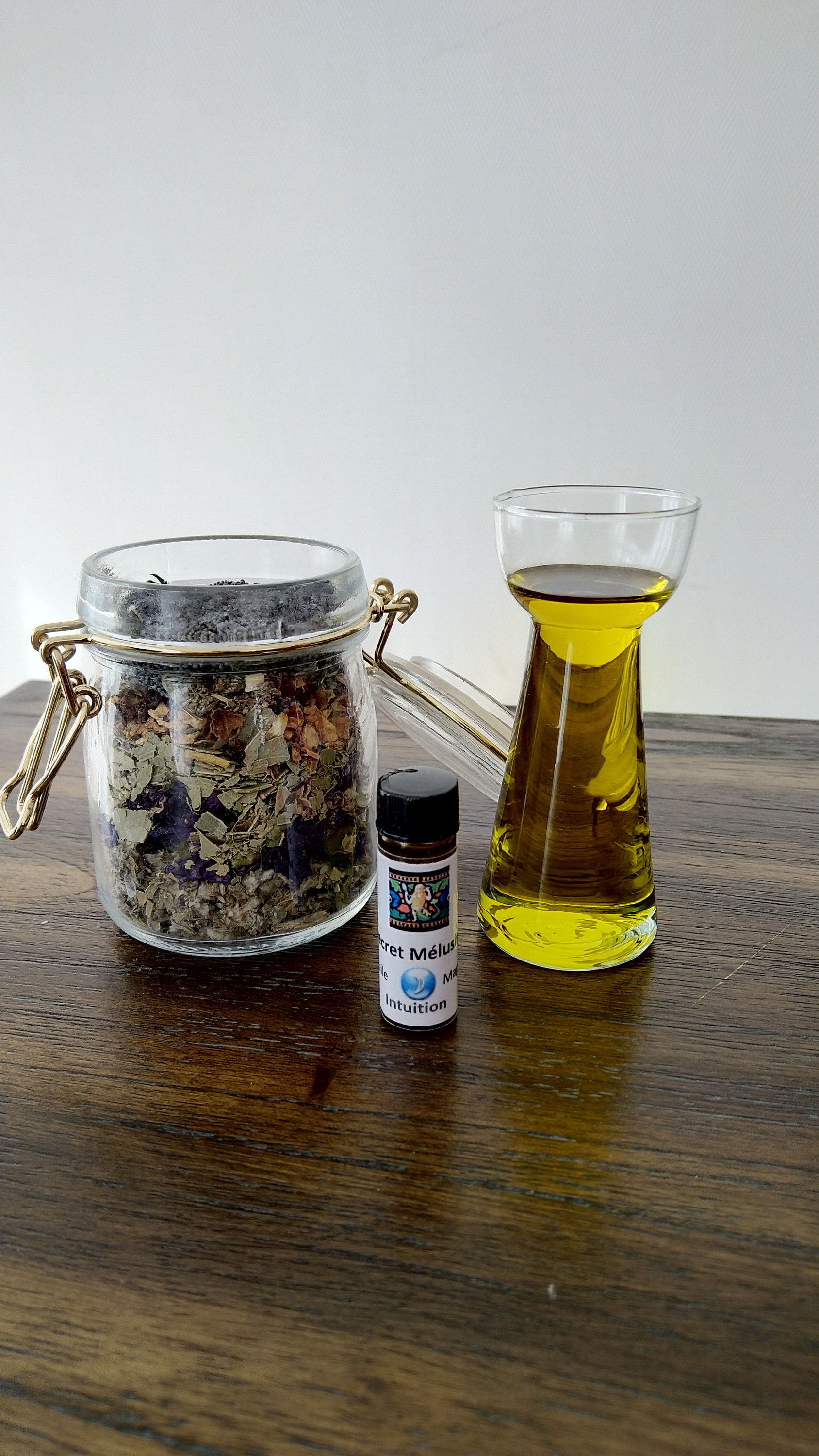 Intuition et Fertilité Huile Magique - Huile d'onction Hyper Concentrée Pour La Magie Lune