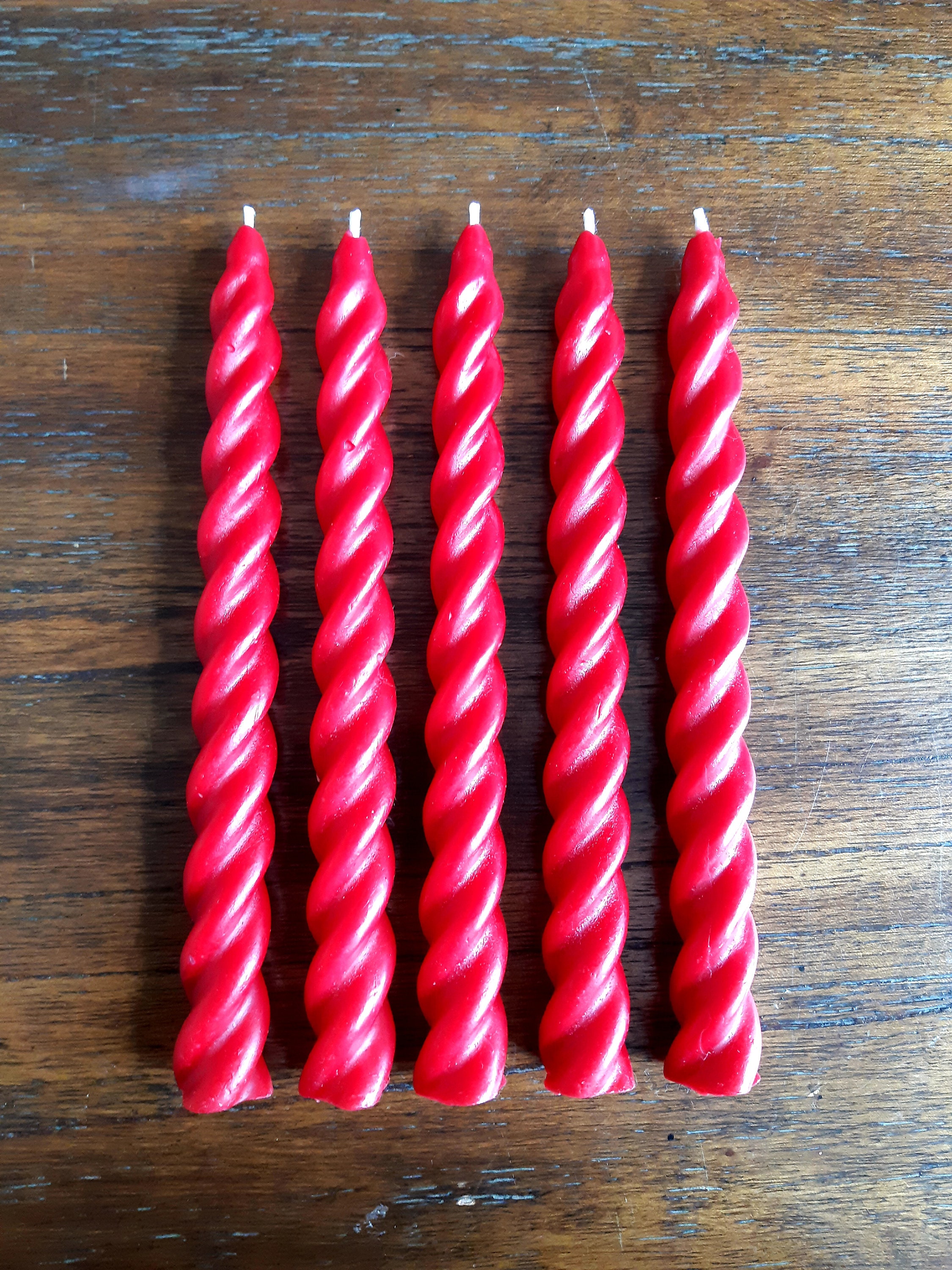 Beeswax No Drip Candles 100 Beeswax and Natural Intense Etsy