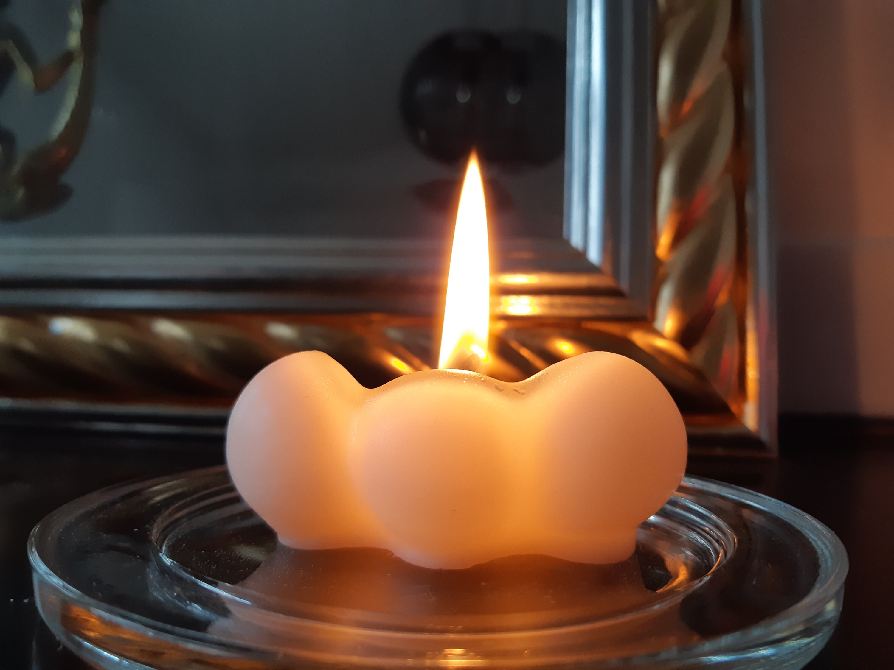 Trio vegan cloud candles natural candle 100 non treated Etsy