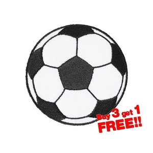 Soccer Ball Applique IRON ON PATCH funny patches Badge ball patch