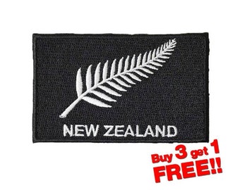 New Zealand Applique IRON ON PATCH funny patches Badge