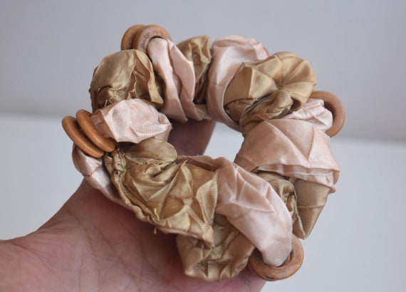 Haargummis Mit Schleife – 4 Stück Satin-Haarbänder, Elastisch, Für Damen & Mädchen