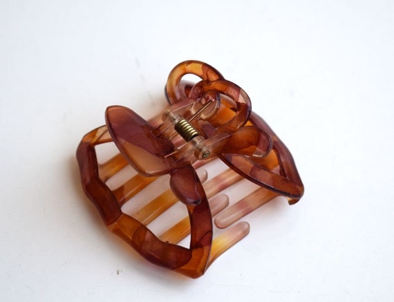 Fiocco Nero Elegangt Artiglio Per Capelli Clip Per Coda Di Cavallo Alta Morsetto Per Capelli A Nastro Donna Ragazza Testa Posteriore Grande Clip Di Presa Accessori Per Capelli Per Lo Styling