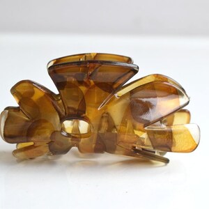 Pinza de garra para la mandíbula para el cabello, pinzas de cangrejo verde marrón, accesorios de plástico acrílico, soporte para moño para el cabello, pasador para mujer, regalo para niña, Pin, peine, pintura