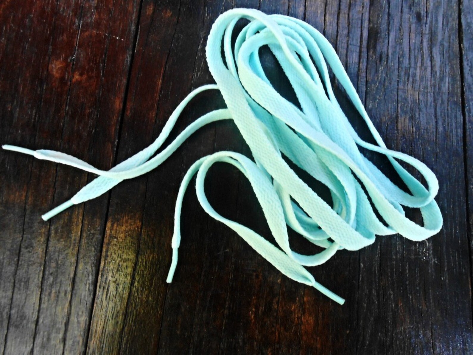 Shoe Lace Light Mint Green Polyester Shoelaces Bootlaces Sport Etsy
