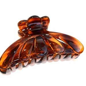 Capelli Mascella Artile Clip Barrette Crab Clamp Brown Bun Holder Maker Barettes Tartaruga Shell Plastica Acrilica Donna Ragazza Regalo Collezione Gioielli Accessorio