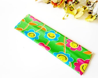 Grüne elastische Stirnbänder Stoff Boho Kopf Band Headwrap Bandana Stirnband Frauen Hippie Yoga Fitness-Studio Sport breit Kopftuch Haar Schal Turban laufen