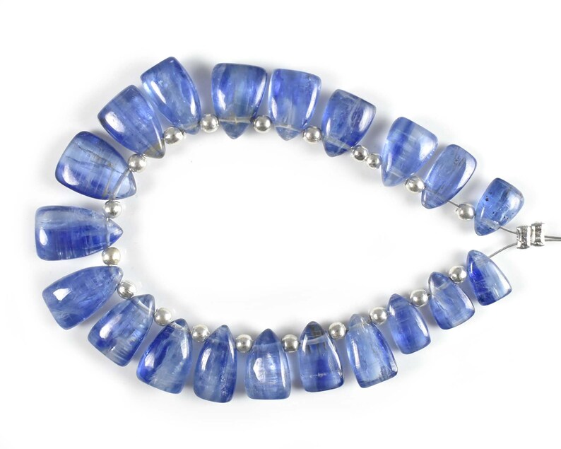 Fabulous Blue Kyanite Beads Rare Blue Kynite Gemstone 100/% Natural Blue Kyanite Jewelry Use Kyanite Loose 7x5-11x7 MM 20 Beads RGP307-11