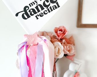 My First Dance Recital Pennant Flag