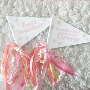 Teacher Gift  Pennant Flags