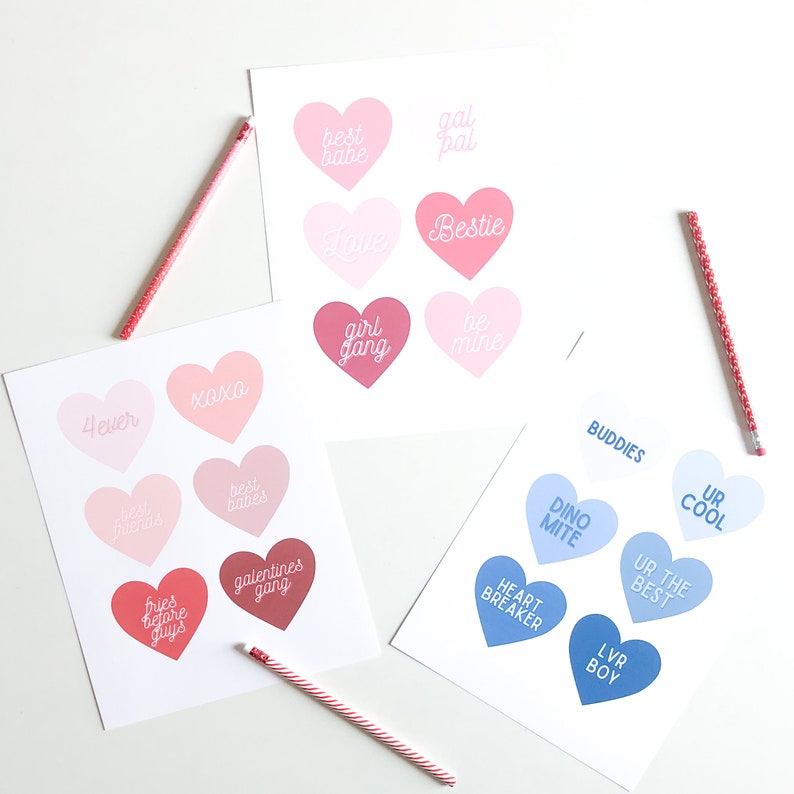 Valentine Heart Printables