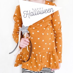 Happy Halloween Pennant Flag