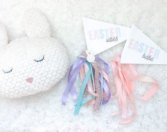 Easter Babe Pennant Flag