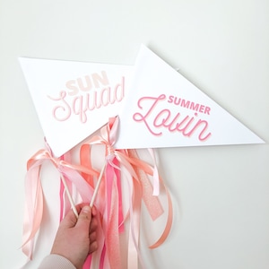 Summer Lovin Pennant Flag
