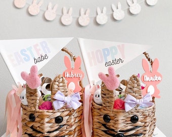 Hoppy Easter Pennant Flag