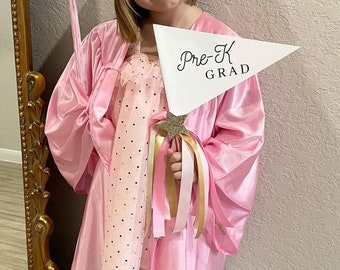 Pre-K Grad Pennant Flag
