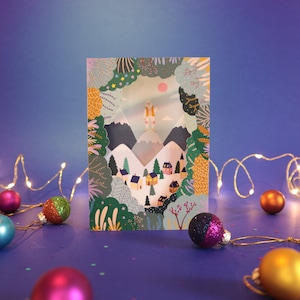 Christmas card POP UP Handmade NEW image 9