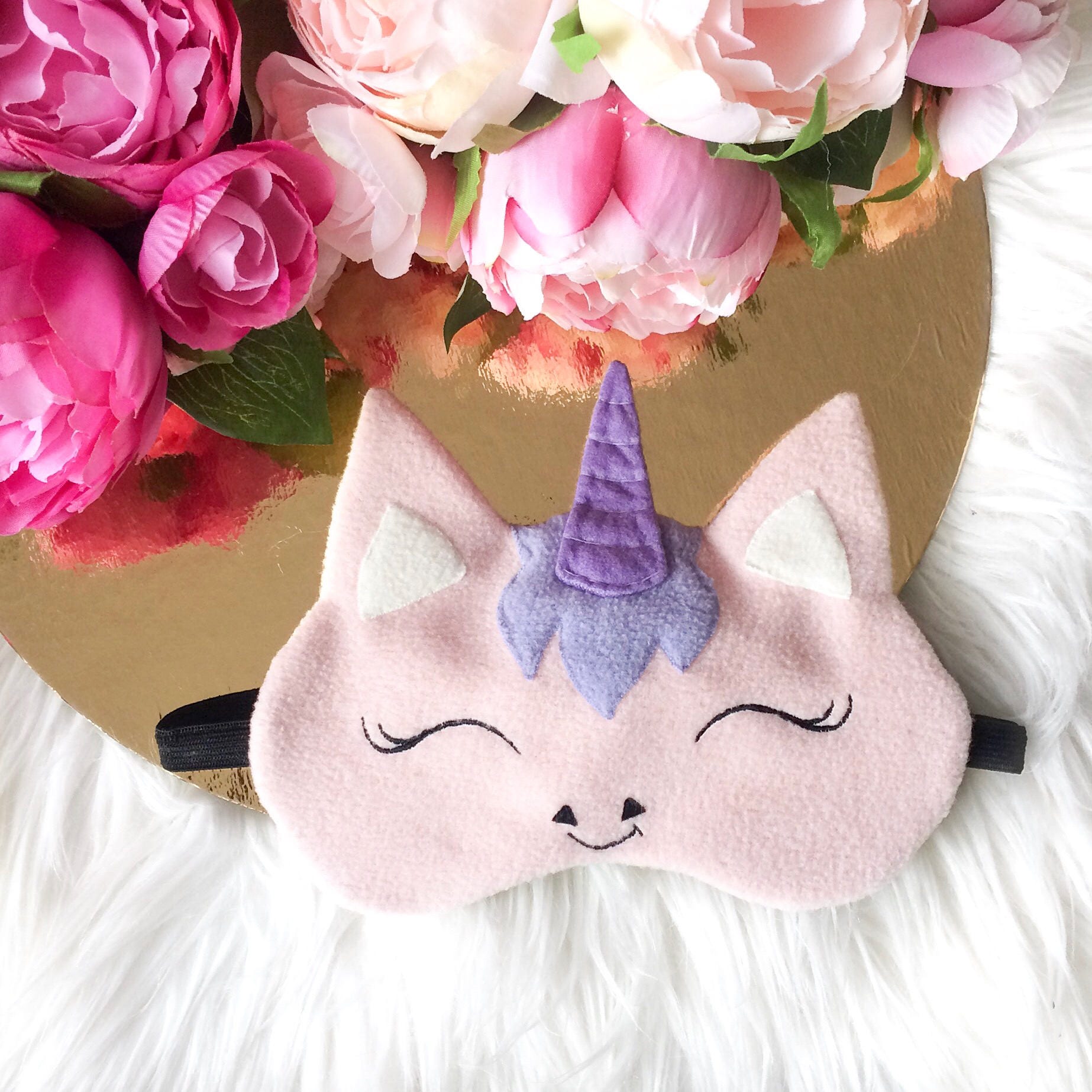 Unicorn sleep mask Eye mask sleep Funny sleep mask Sleep Etsy