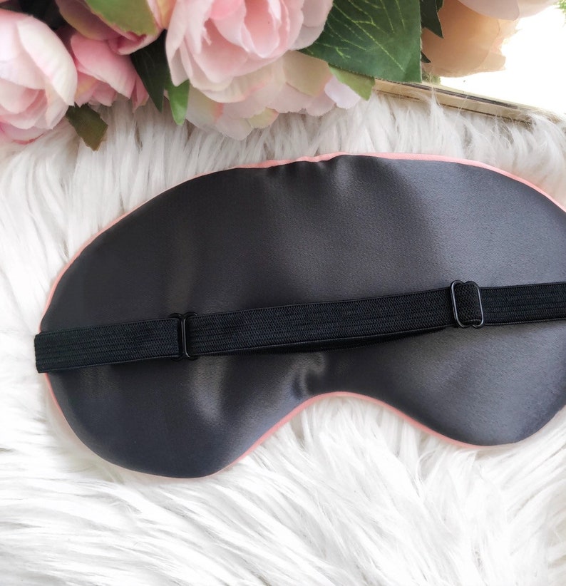 Personalized sleep mask Custom Satin Eye Mask Bridesmaid gift Etsy