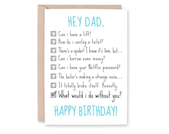 happy birthday dad ideas