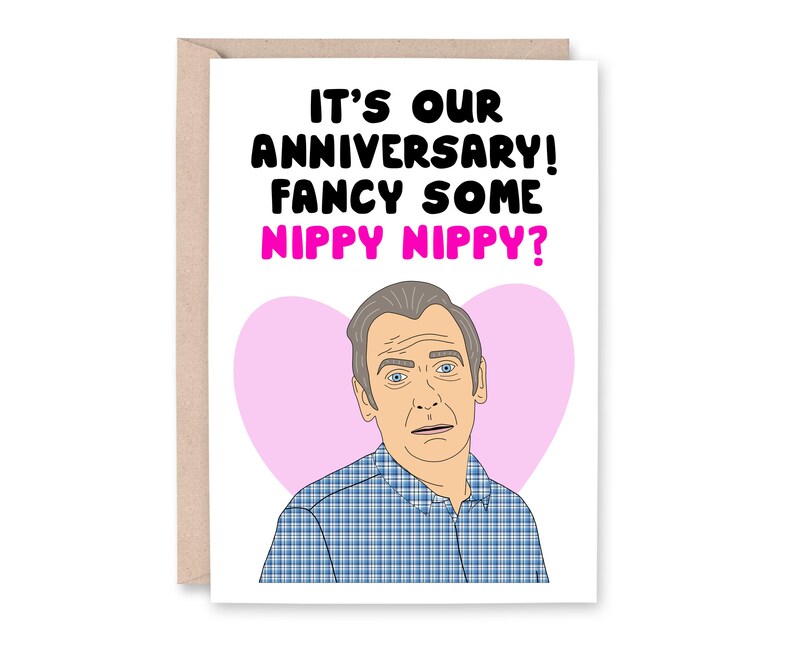 Friday Night Dinner Anniversary Card Nippy Nippy ...
